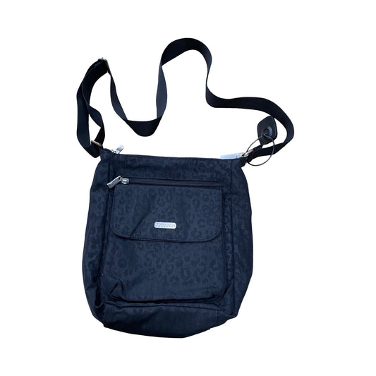 Handbag By Baggallini In Black & Grey, Size:Small