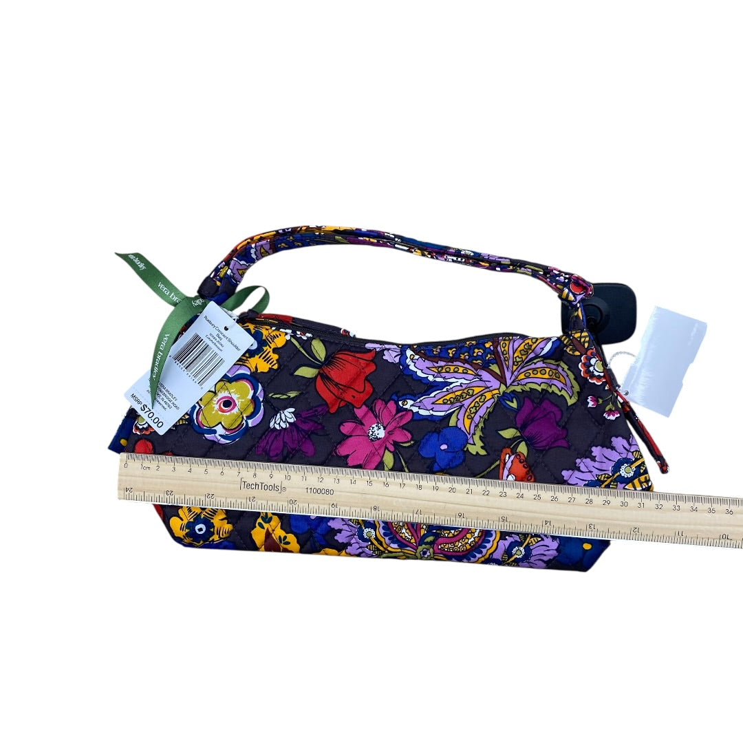 Handbag By Vera Bradley In Floral Print, Size:Small