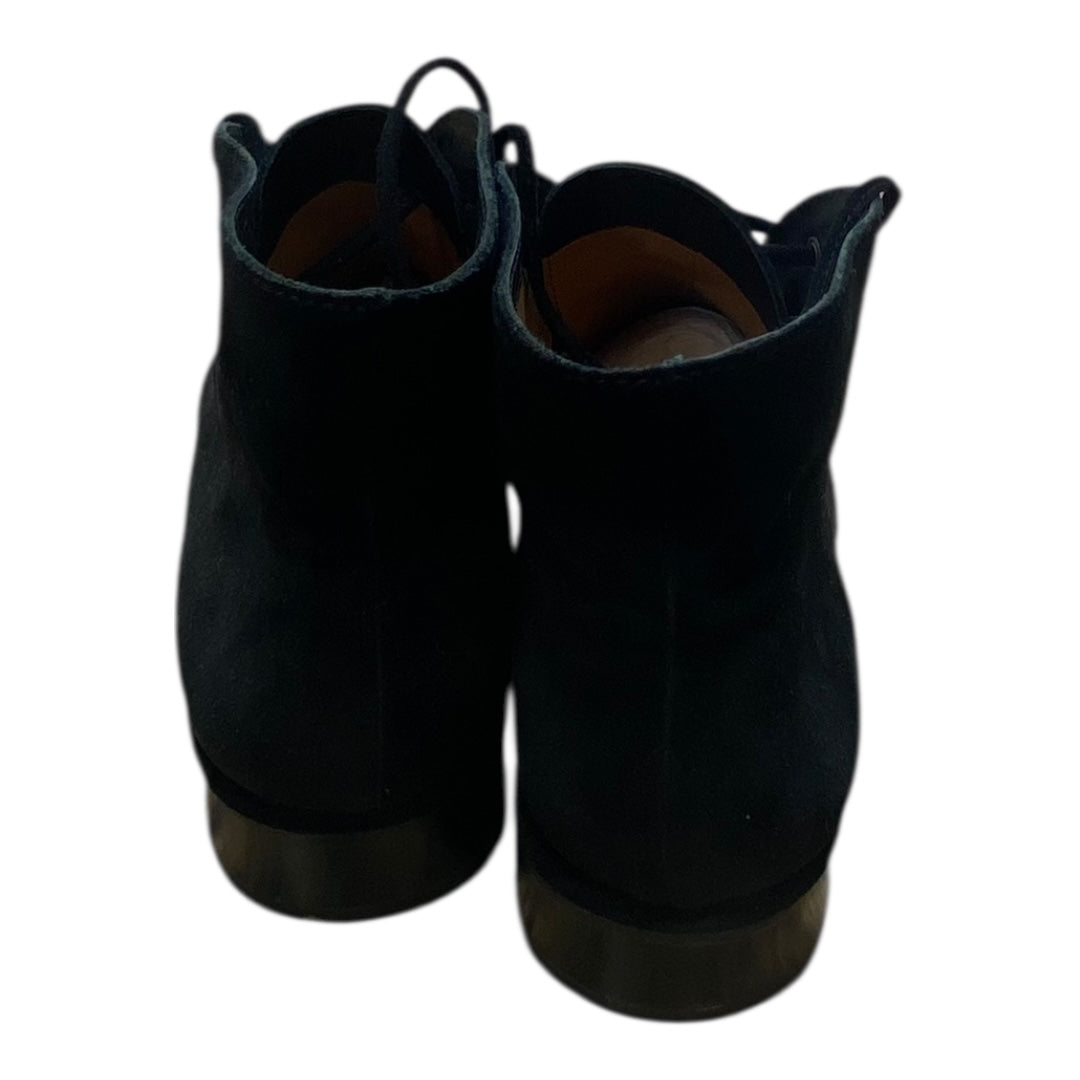 Boots Ankle Flats By Via Spiga In Black, Size:8.5