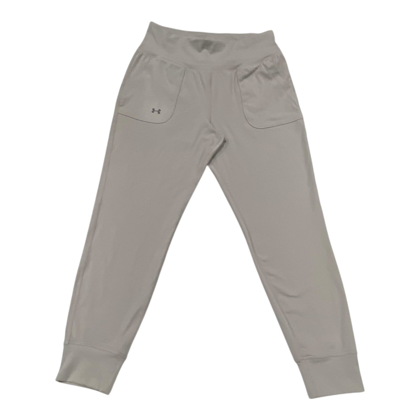 Athletic Pants By Under Armour In Grey, Size:L