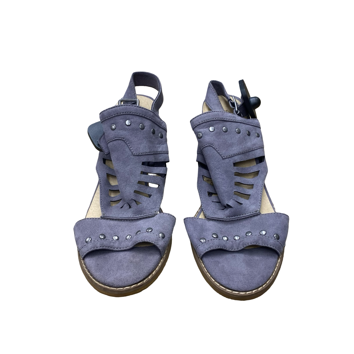 Shoes Heels Block By Sonoma In Grey, Size:10
