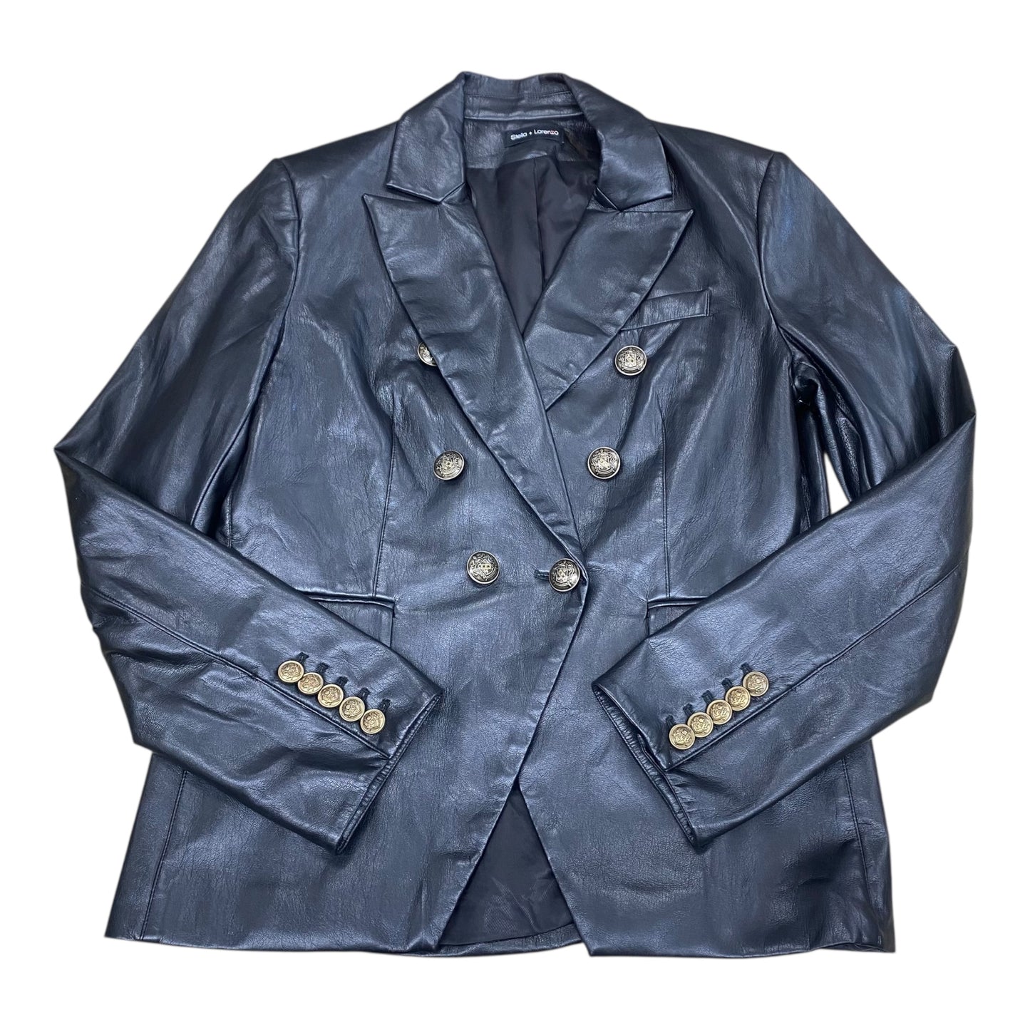 Blazer By Stella + Lorenzo In Black, Size:M