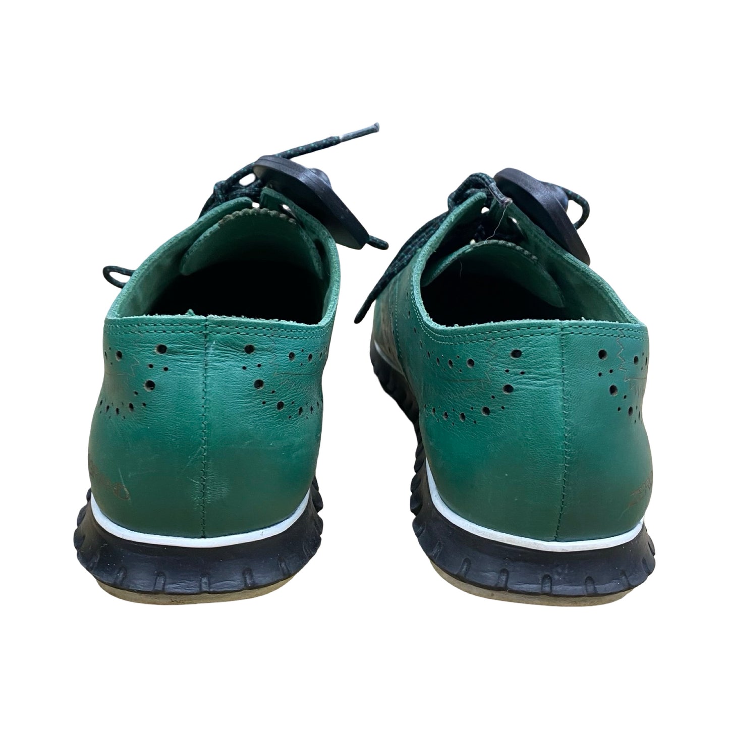 Shoes Flats By Cmc In Green, Size:8.5