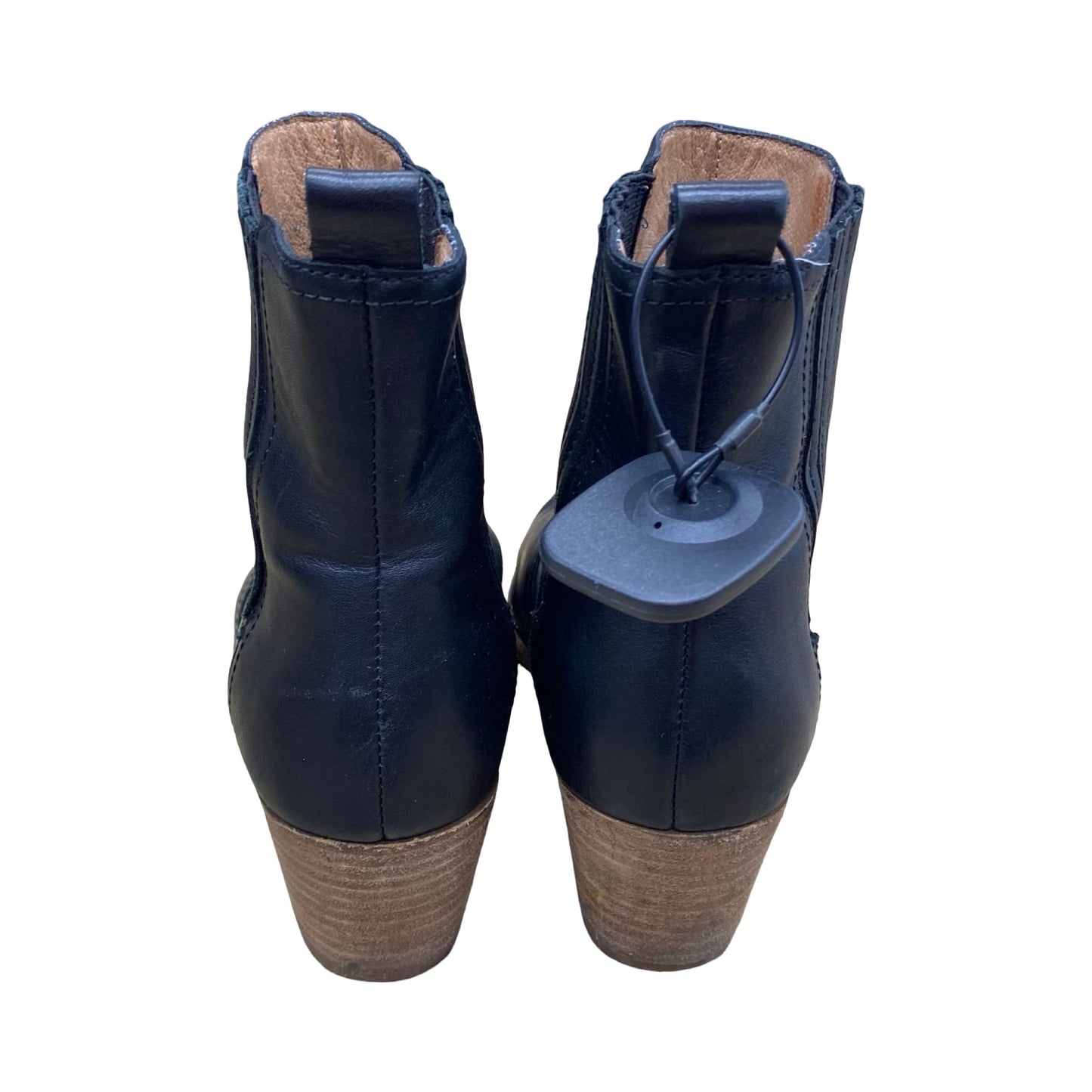 Boots Ankle Heels By Madewell In Black, Size:8.5