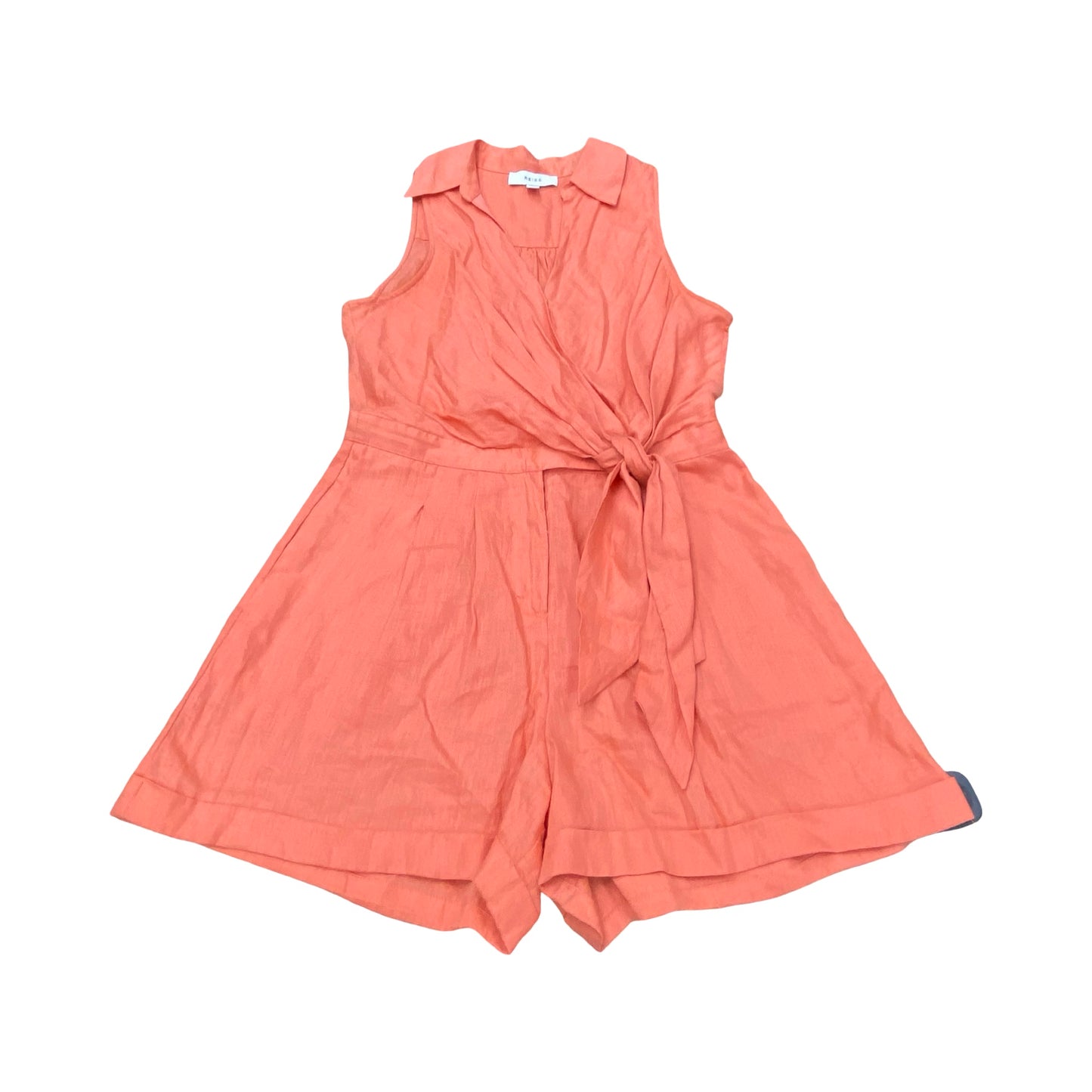 Romper By Reiss In Coral, Size:6