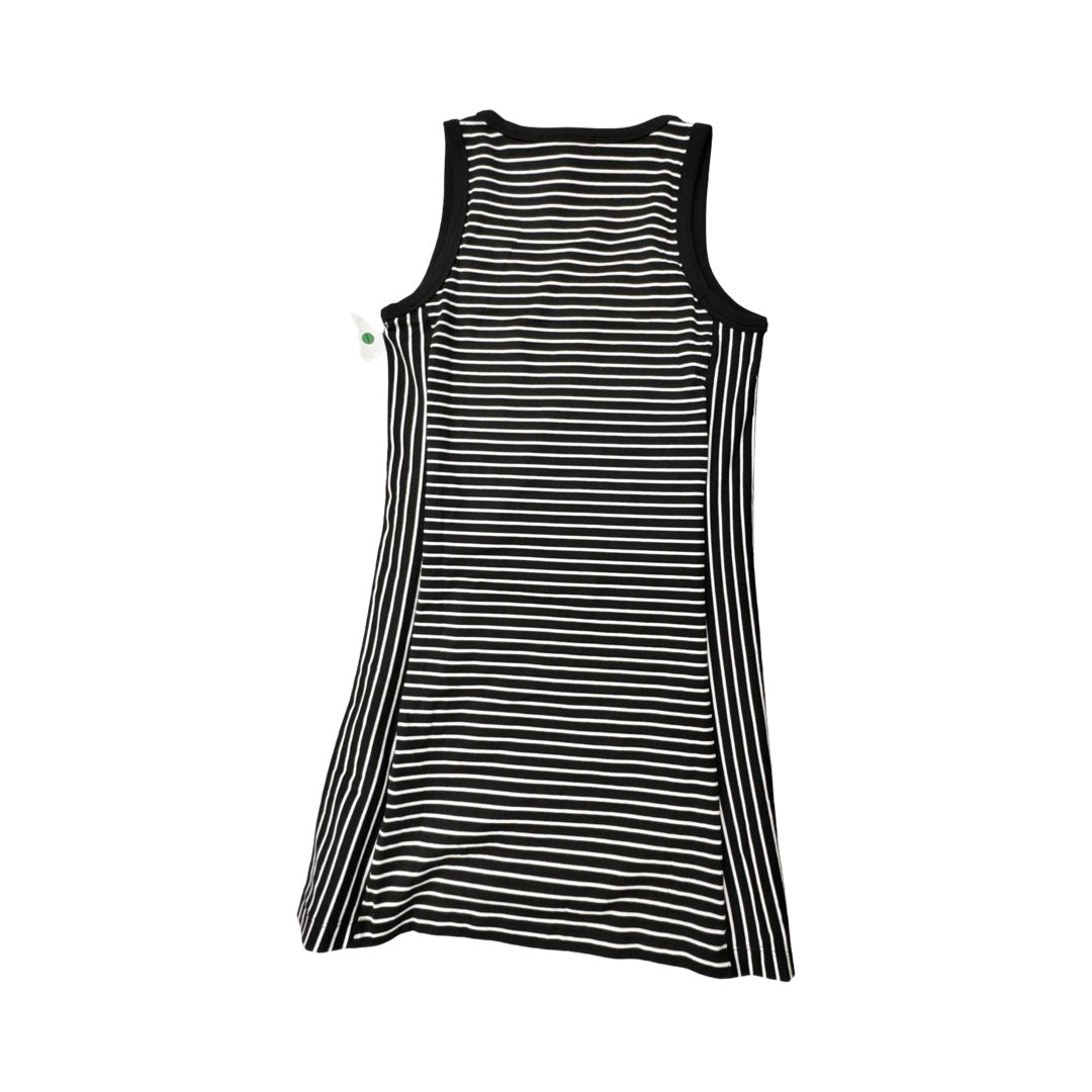 Dress Casual Midi By Evereve In Black & White, Size:S