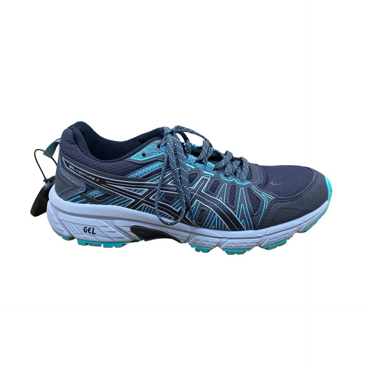 Shoes Athletic By Asics In Black & Blue, Size:8.5