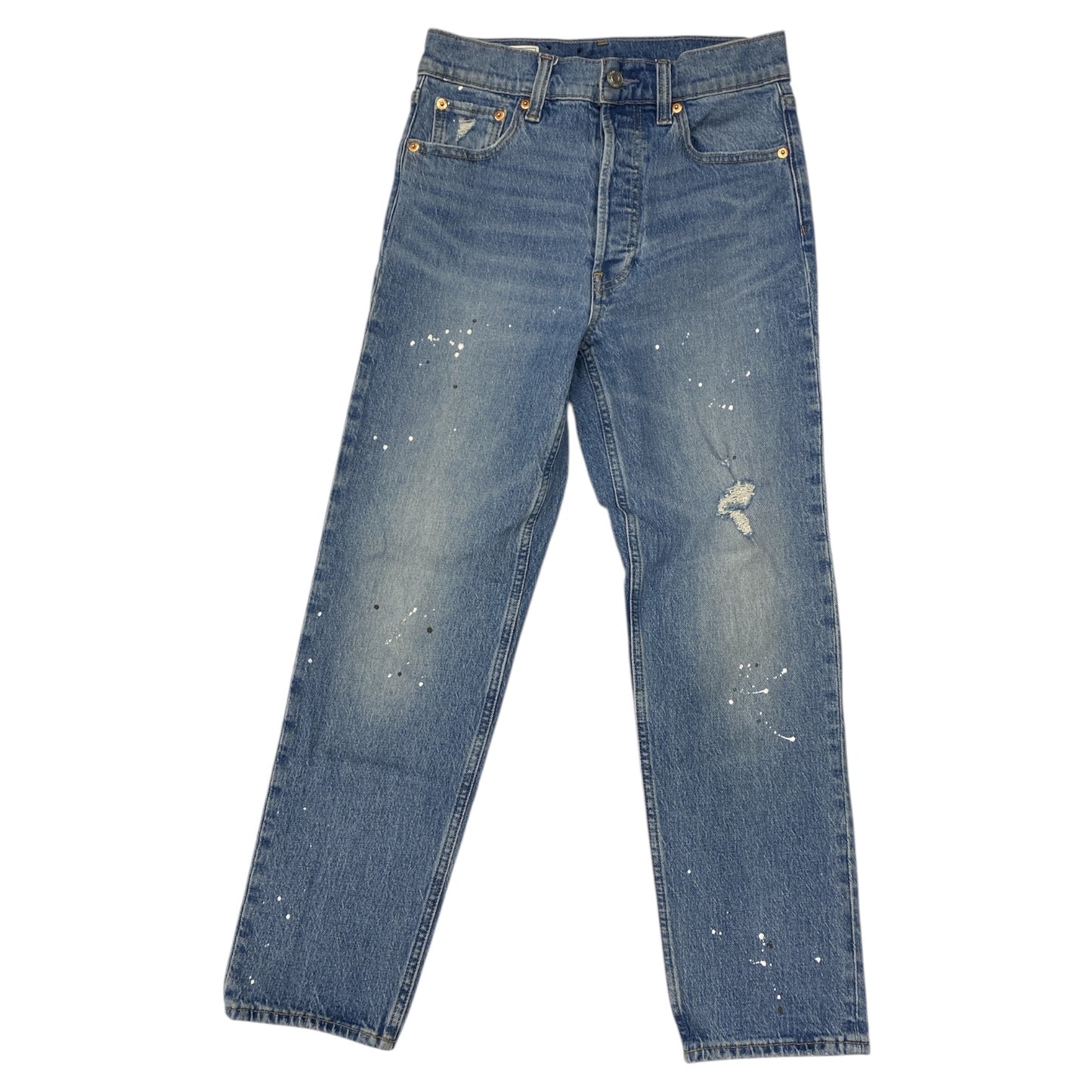 Jeans Straight By Gap In Animal Print, Size:2