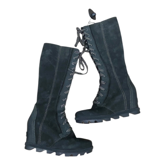 Boots Designer By Sorel In Black, Size:6.5