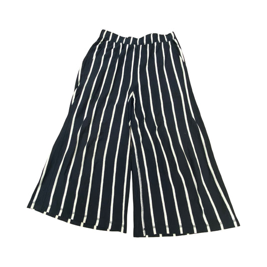 Pants Designer By Eileen Fisher In Black & White, Size:Xs