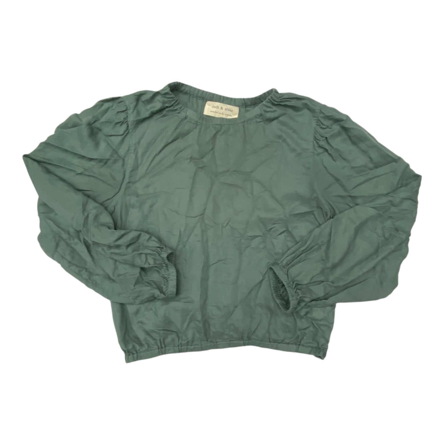 Top Ls By Cloth & Stone In Green, Size:S
