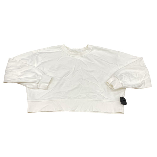 Sweatshirt Crewneck By Lululemon In White, Size:L