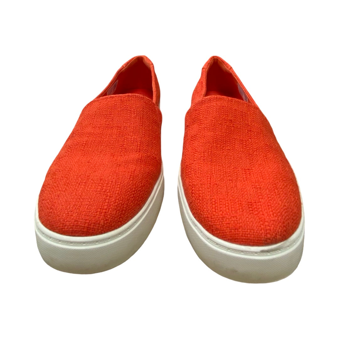Shoes Flats By Toms In Red, Size:11