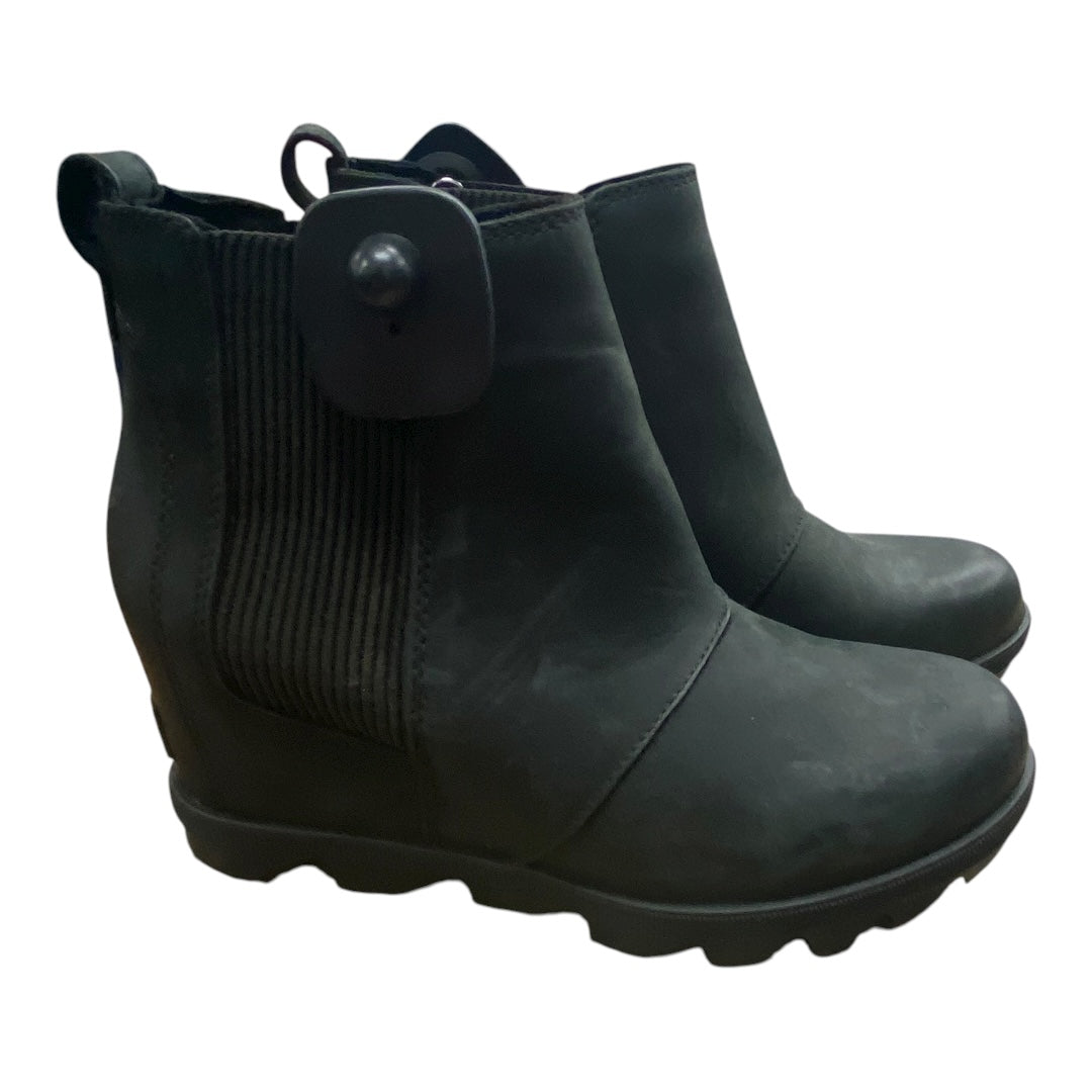 Boots Designer By Sorel In Black, Size:7