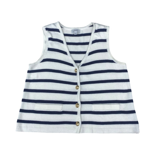 Sweater Ss By Evereve In Striped Pattern, Size:M