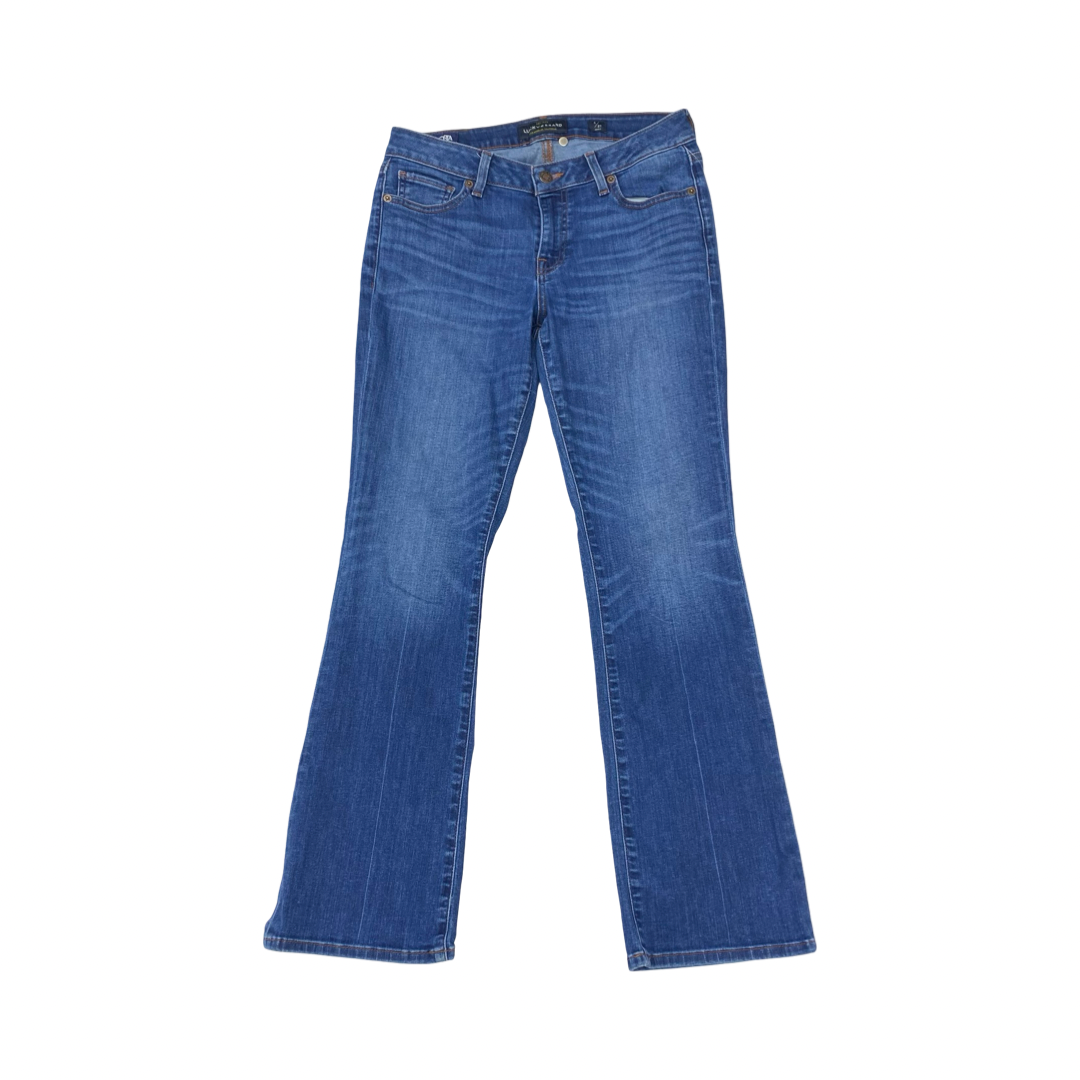 Jeans Boot Cut By Lucky Brand In Blue Denim, Size:4