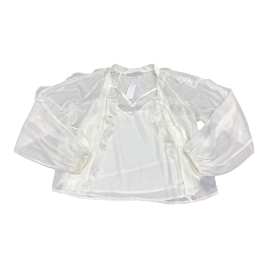Top Ls By Loft In White, Size:S