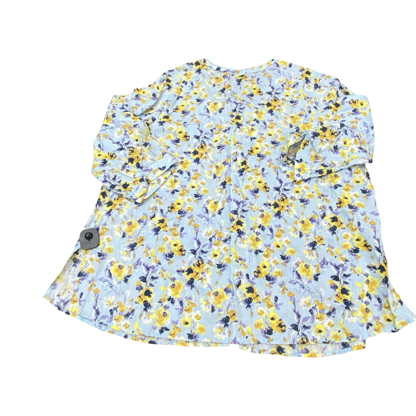 Top Ls By J. Jill In Floral Print, Size:Xl
