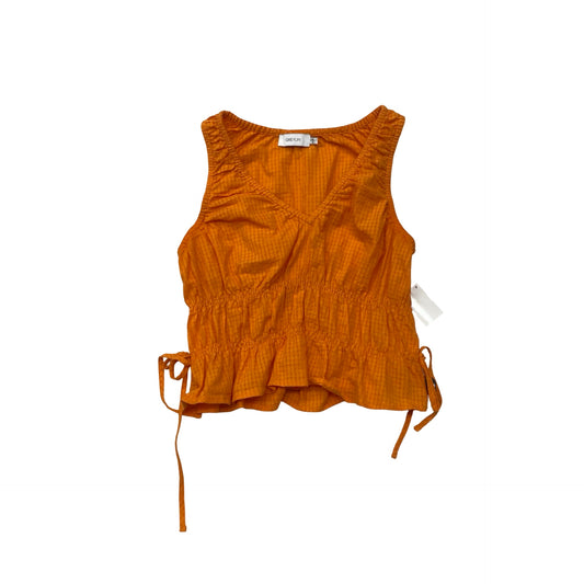 Top Sleeveless By Greylin In Orange, Size:Xs