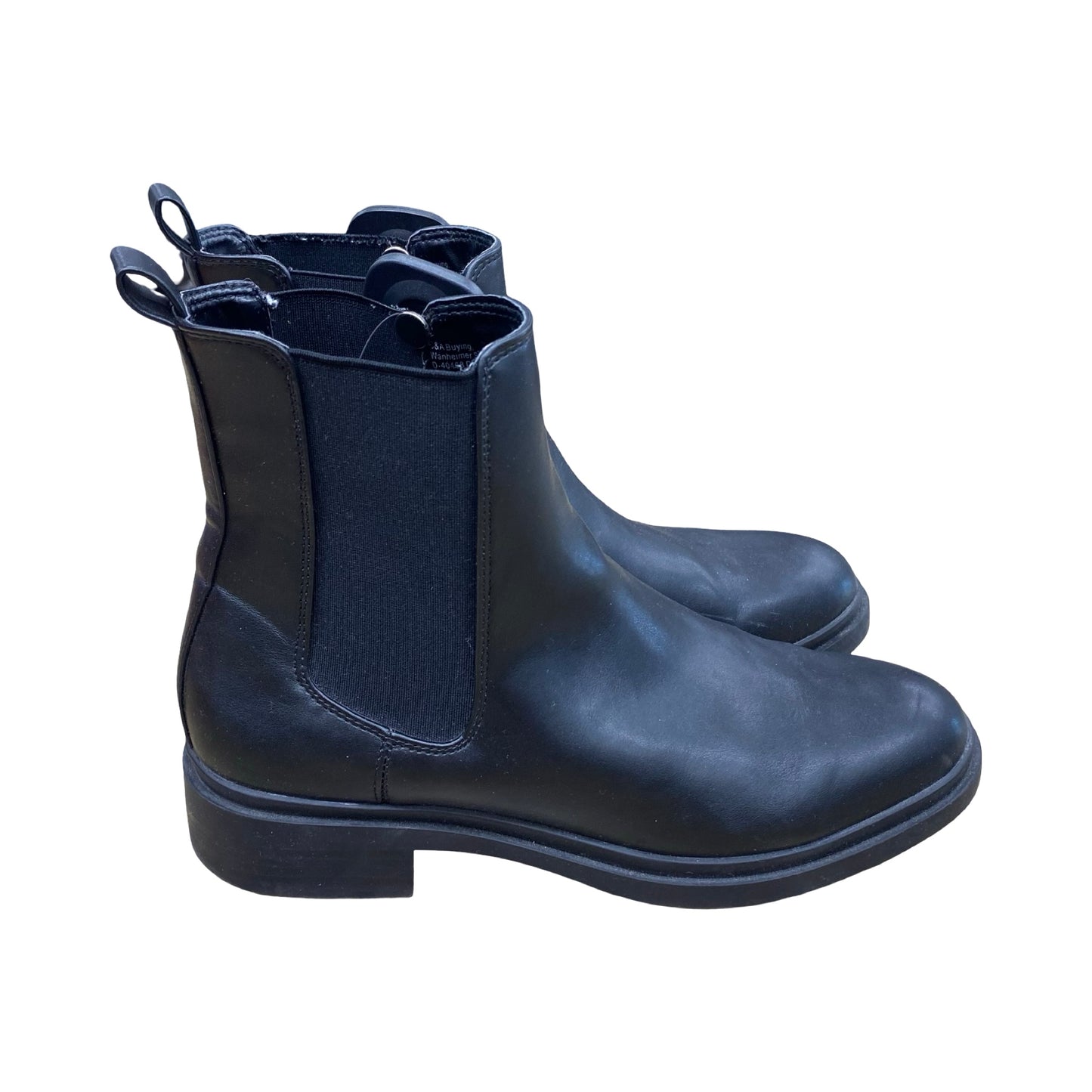 Boots Ankle Flats By Cmc In Black, Size:8.5