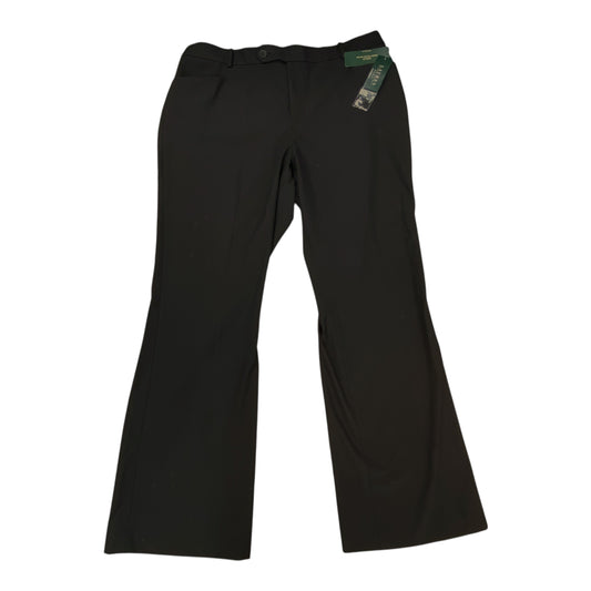 Pants Dress By Lauren By Ralph Lauren In Black, Size:20