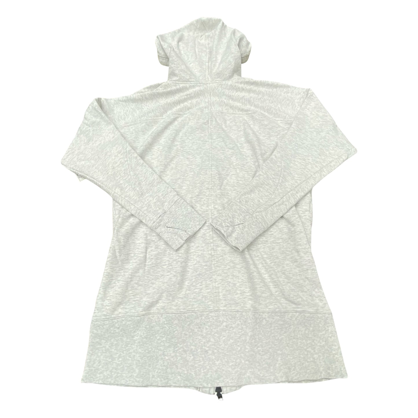 Athletic Jacket By Athleta In White, Size:M