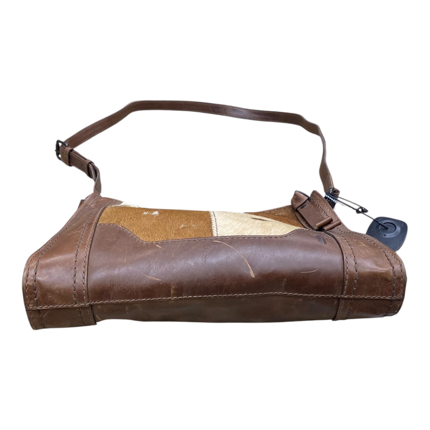 Handbag Designer By Frye In Animal Print, Size:Medium