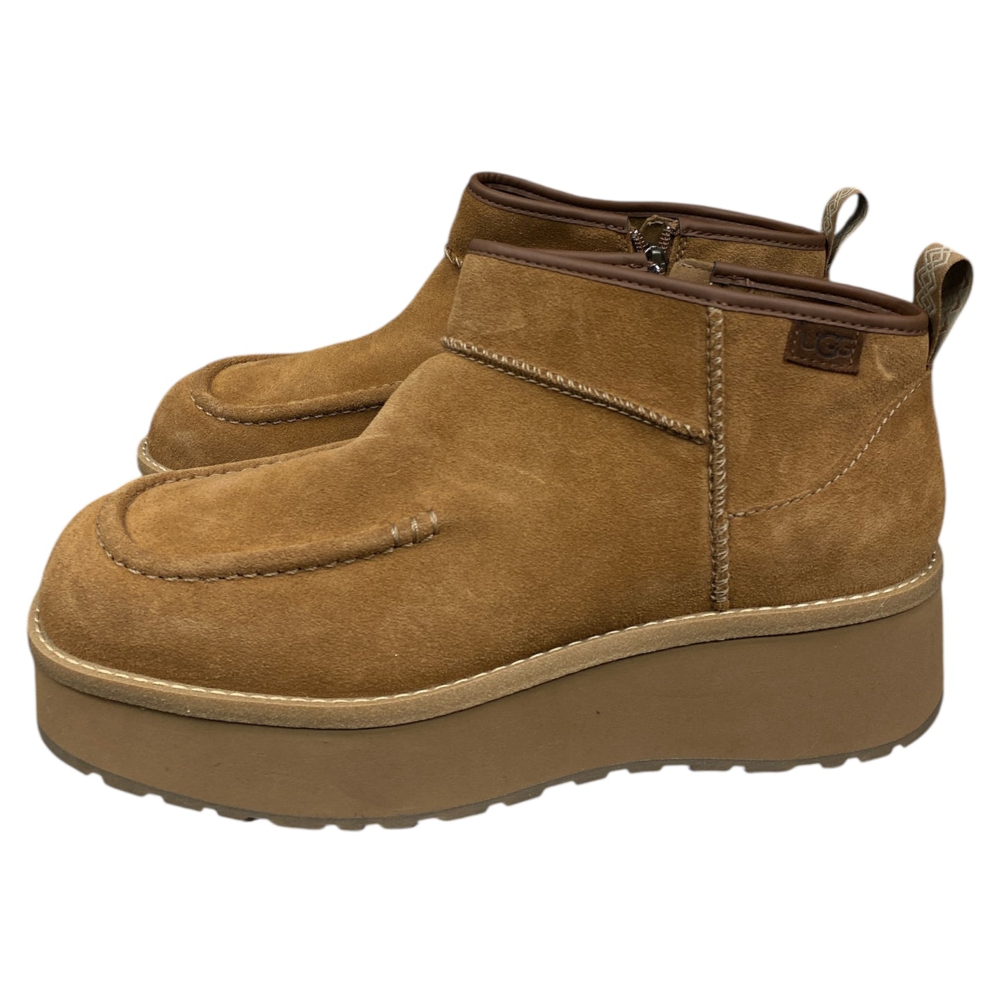 Boots Designer By Ugg In Brown, Size:10