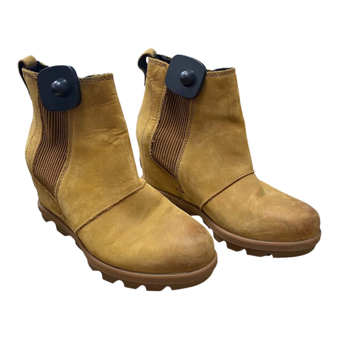 Boots Designer By Sorel In Tan, Size:7