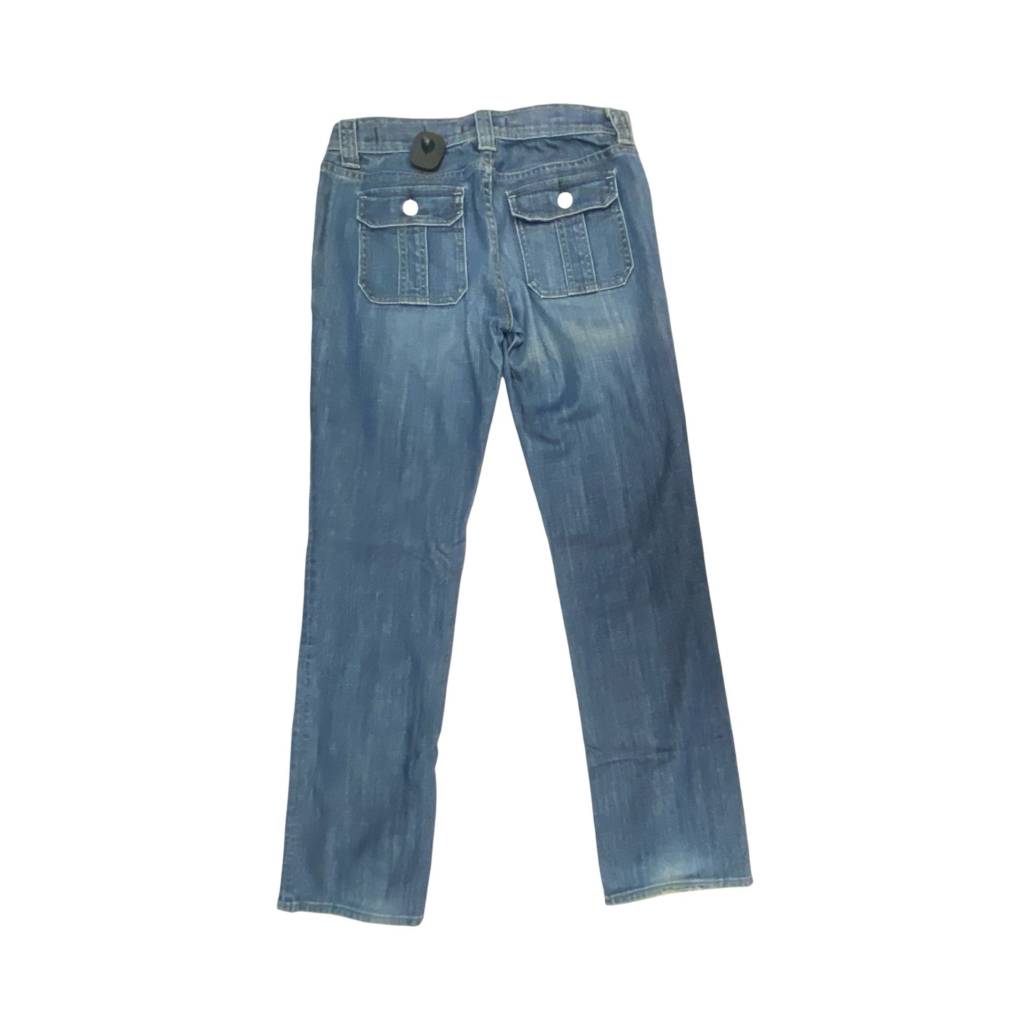 Jeans Straight By Gap In Blue Denim, Size:6