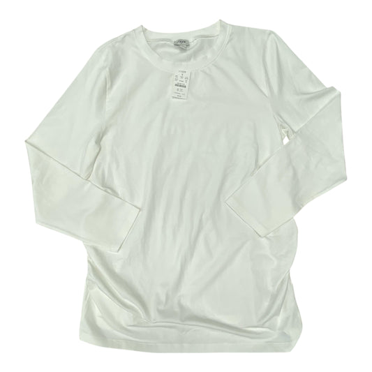 Top Ls By J. Crew In White, Size:Xl