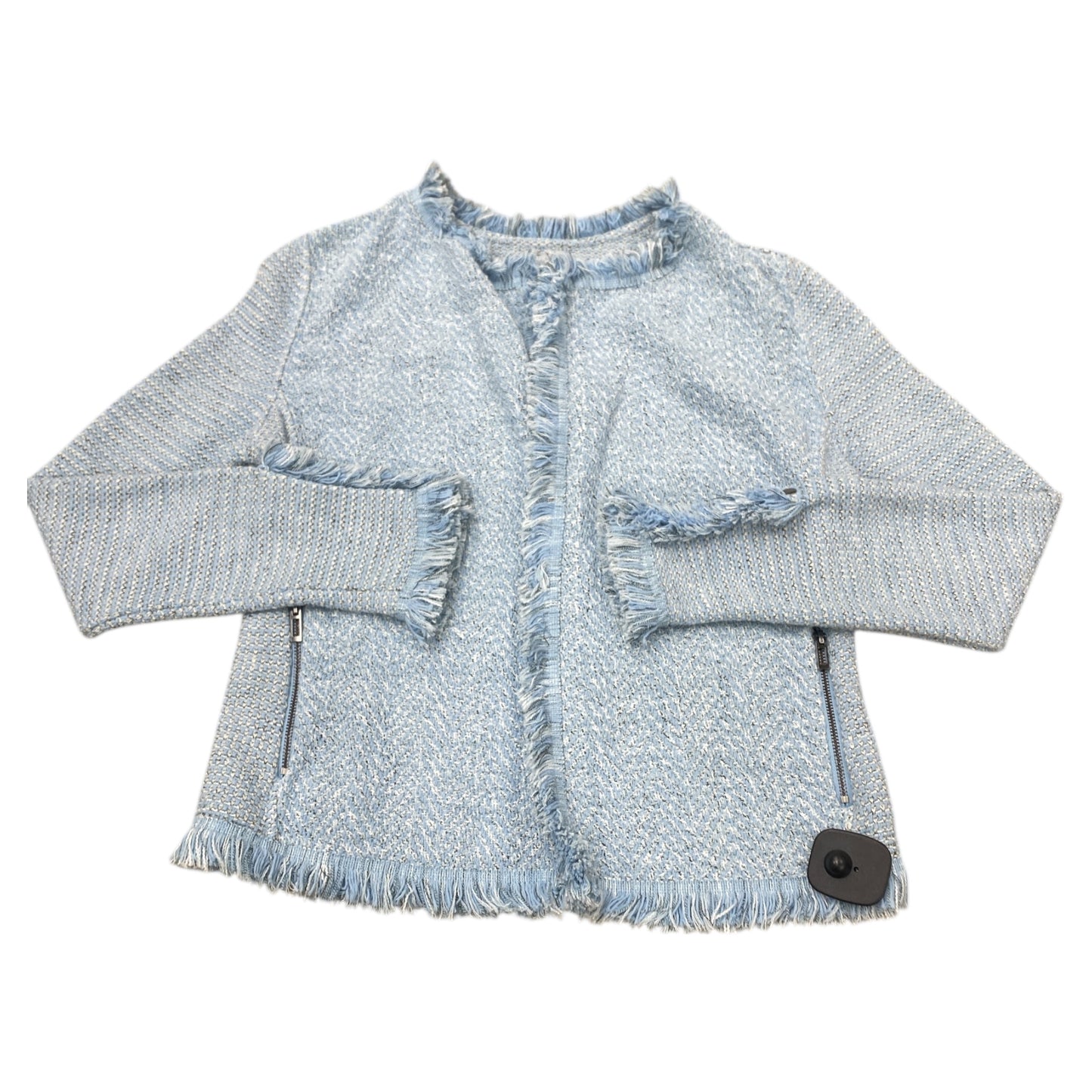 Blazer By Nic + Zoe In Blue, Size:S