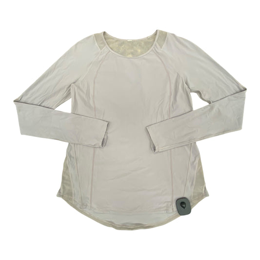Athletic Top Ls Crewneck By Lululemon In Lilac, Size:S