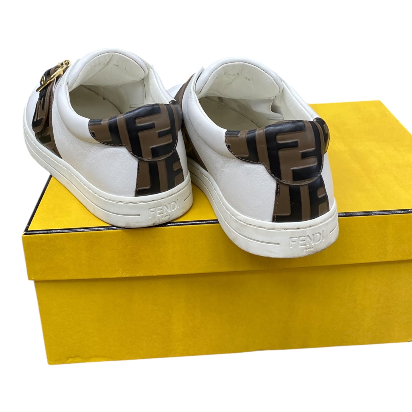 Shoes Luxury Designer By Fendi In Multi, Size:6