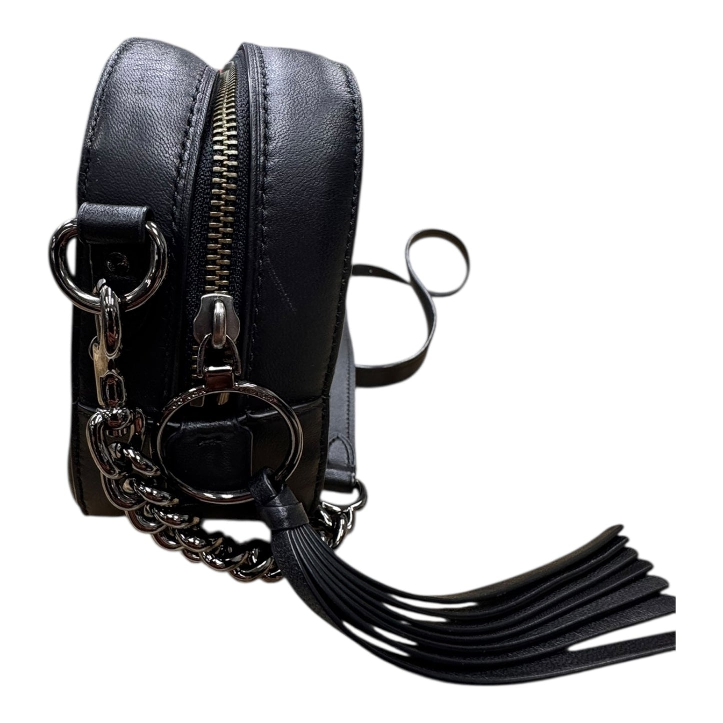 Handbag Designer By Coach In Black, Size:Medium