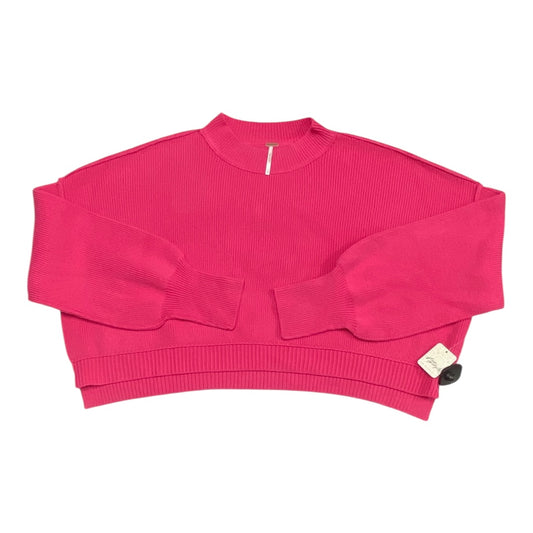Sweater By Free People In Pink, Size:L