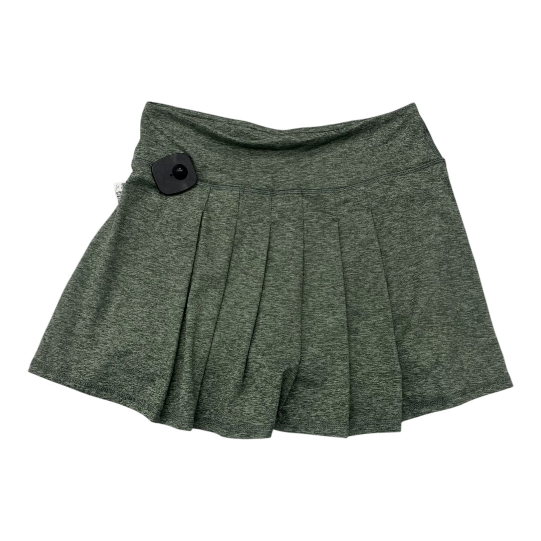 Athletic Skort By 90 Degrees By Reflex In Green, Size:S