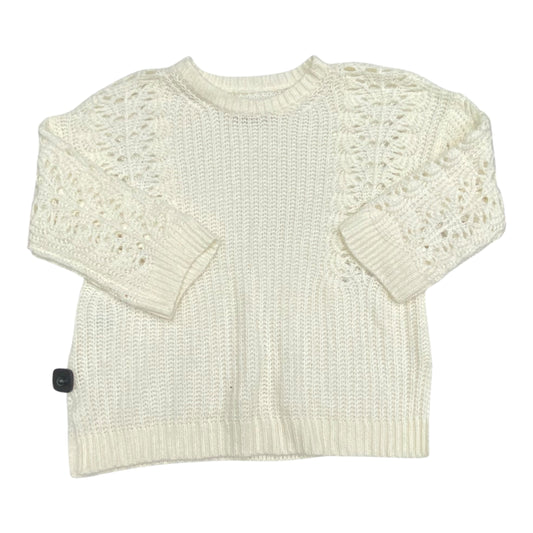 Sweater By Pilcro In White, Size:S
