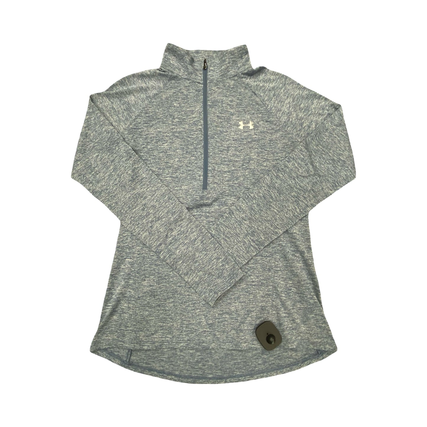 Athletic Top Ls Collar By Under Armour In Blue, Size:M