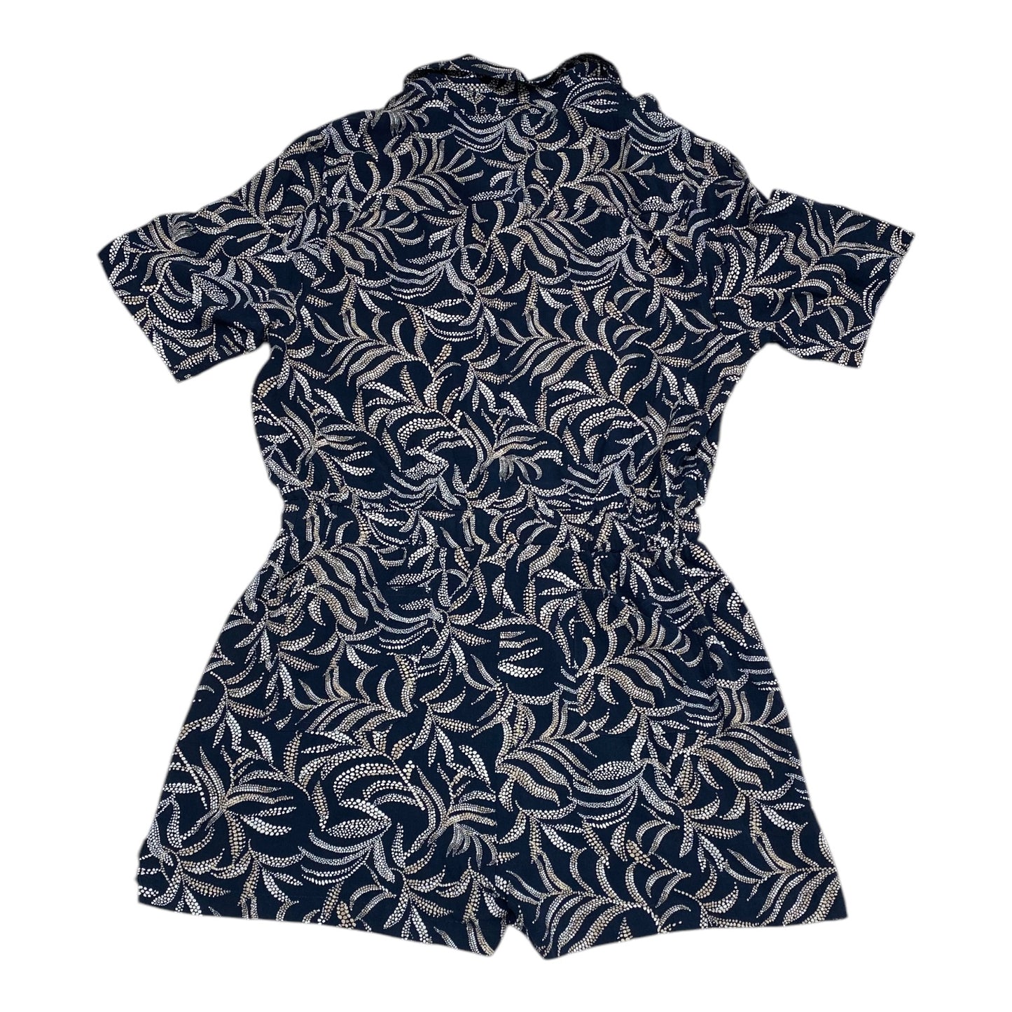 Romper By Evereve In Blue & White, Size:L