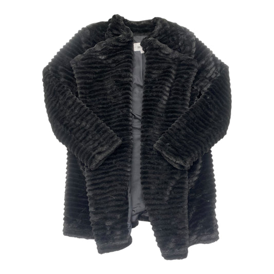 Coat Faux Fur & Sherpa By Bb Dakota In Black, Size:L