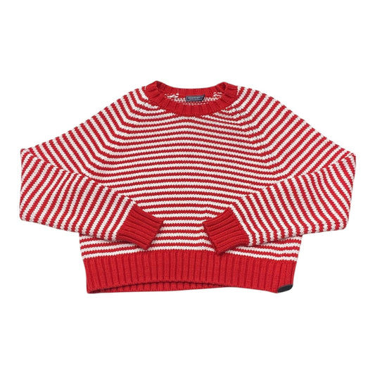 Sweater By Vineyard Vines In Red & White, Size:L