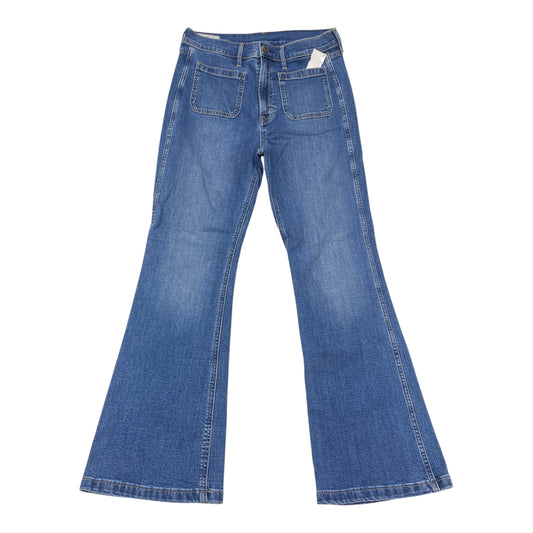 Jeans Flared By Gap In Blue Denim, Size:10