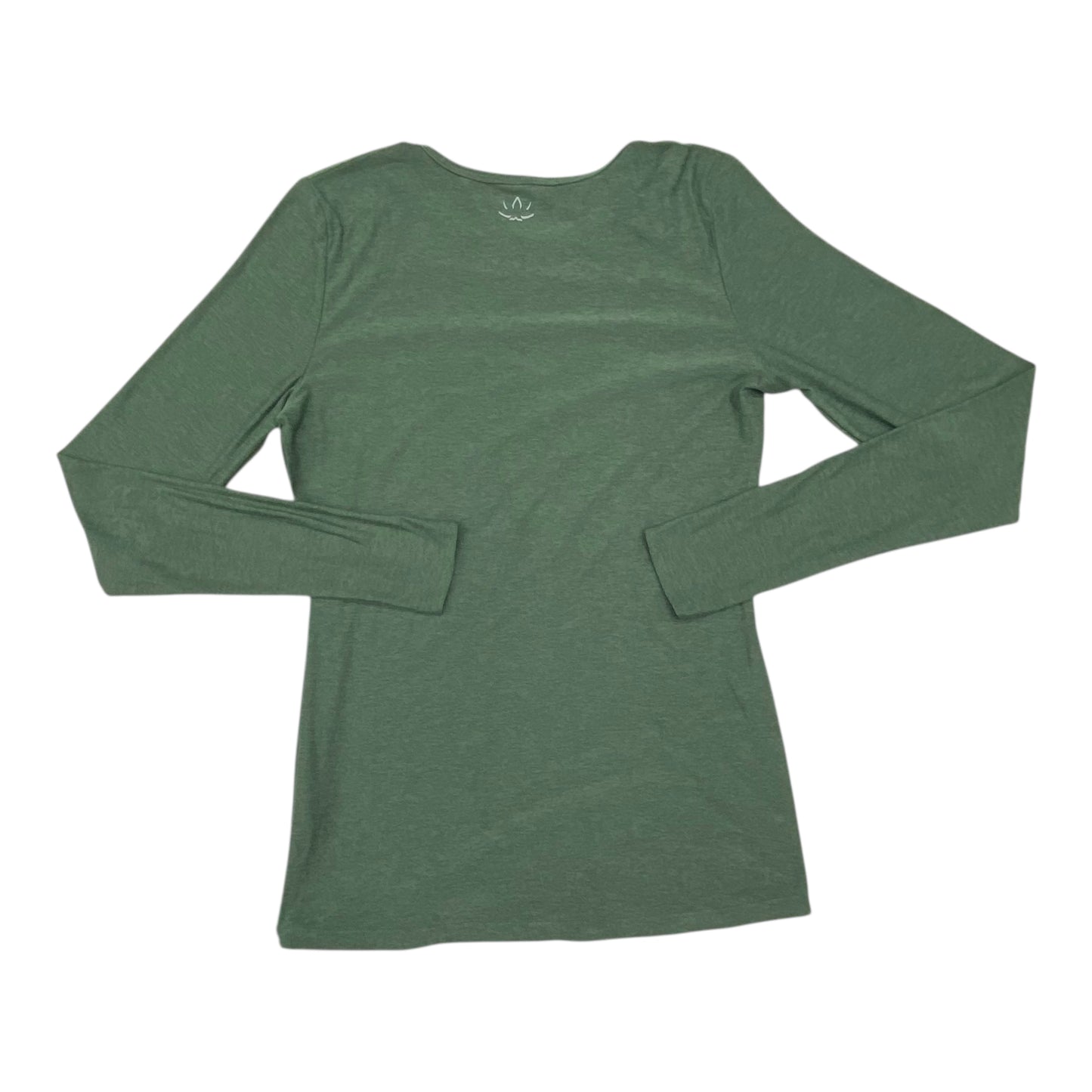 Athletic Top Ls Crewneck By Beyond Yoga In Forest Green, Size:M
