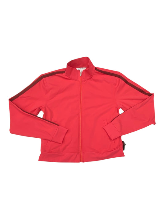 Athletic Jacket By Athleta In Pink, Size:M