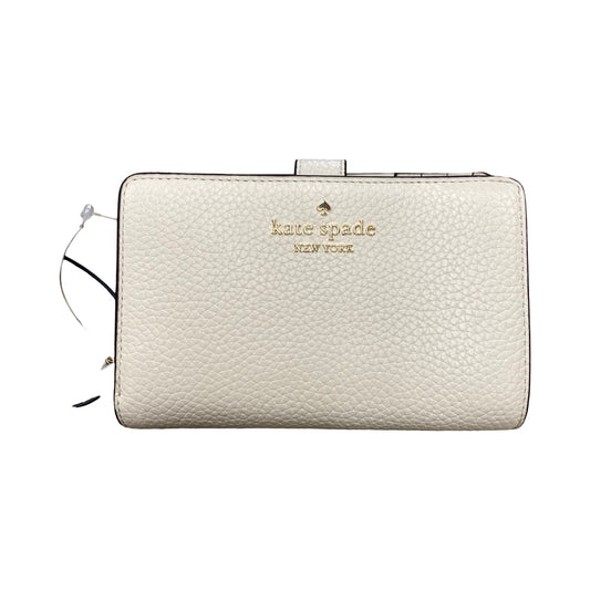 Wallet Designer By Kate Spade In Cream, Size:Medium