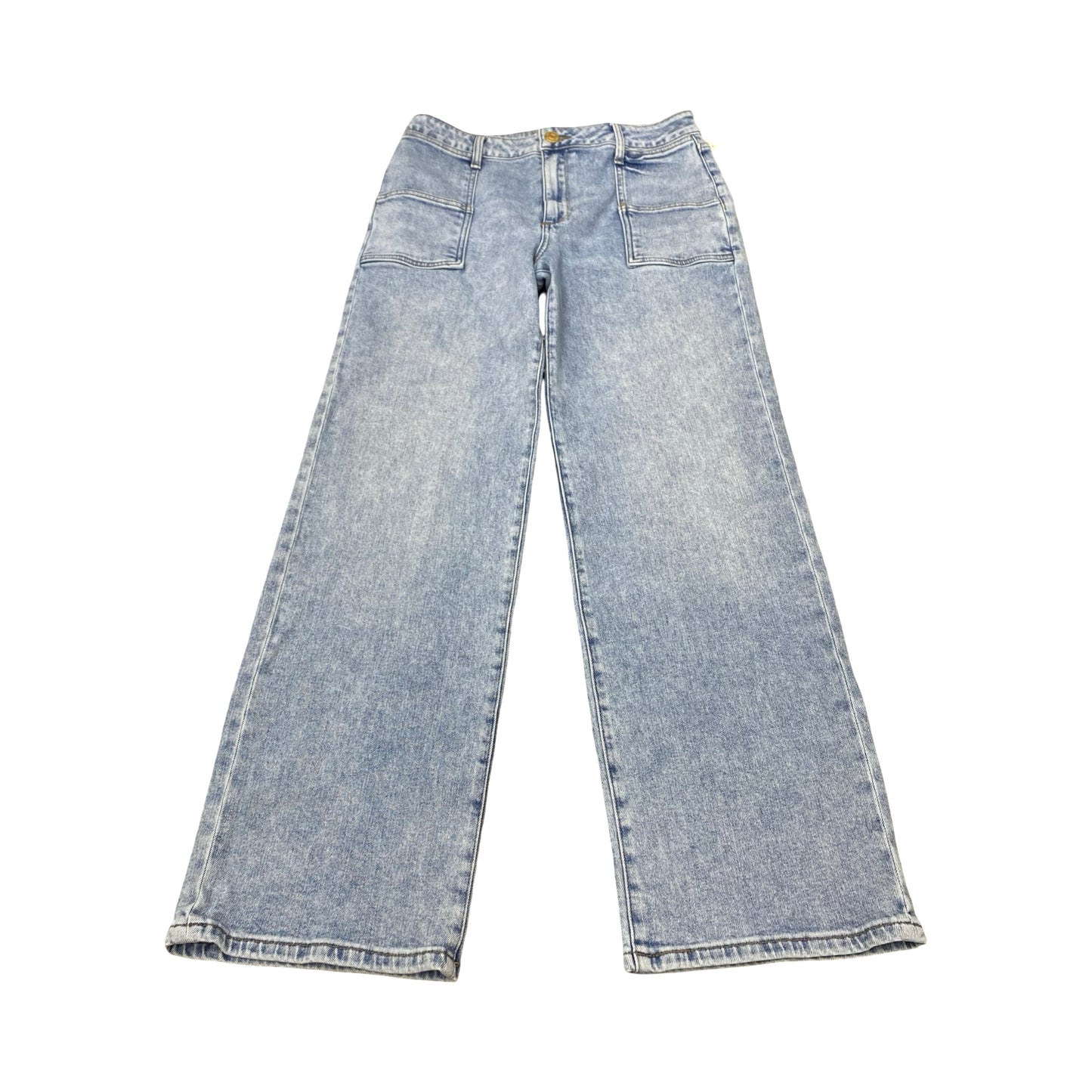 Jeans Wide Leg By Kut In Blue Denim, Size:8