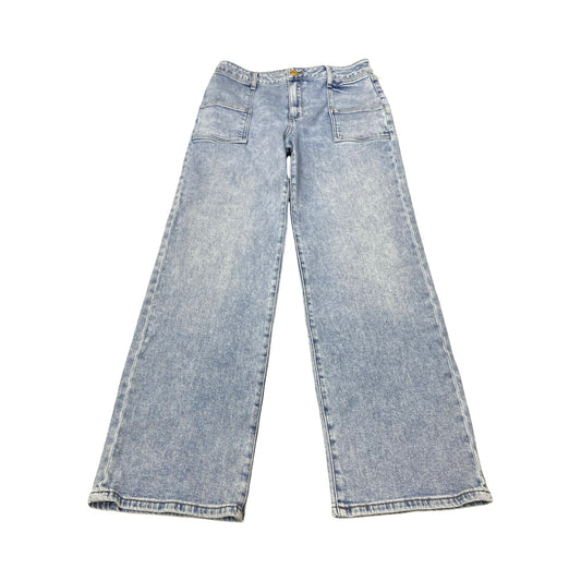 Jeans Wide Leg By Kut In Blue Denim, Size:8