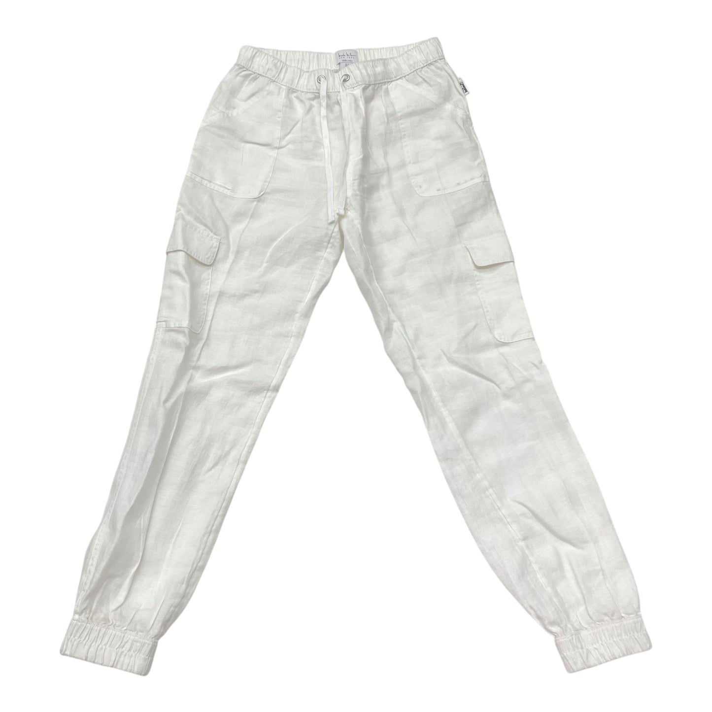 Pants Lounge By Nicole Michelle In White, Size:S
