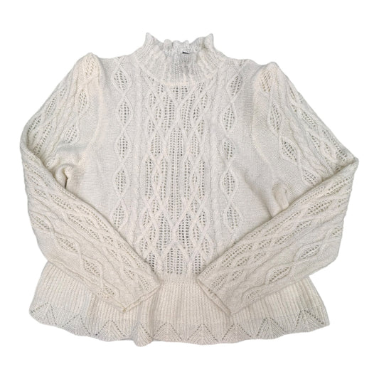 Sweater By Express In Cream, Size:Xl